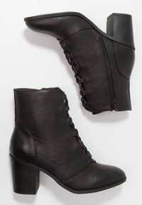 New Look Wide Fit Botki sznurowane