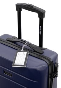 WITTCHEN SMALL SUITCASE WITH LUGGAGE TAG FROM ABS - Trolley - dark blue