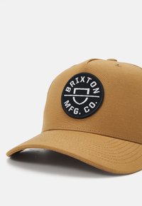Brixton CREST SNAPBACK UNISEX - Sapka - copper/black