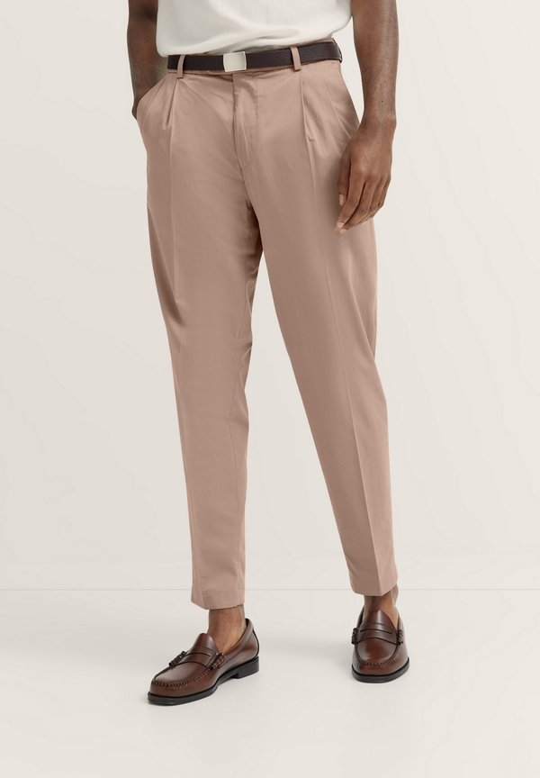 PLEAT - Stoffhose - beige