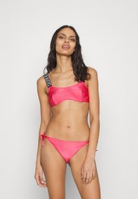 Calvin Klein Swimwear STRING SIDE TIE - Bas de bikini - pink flash