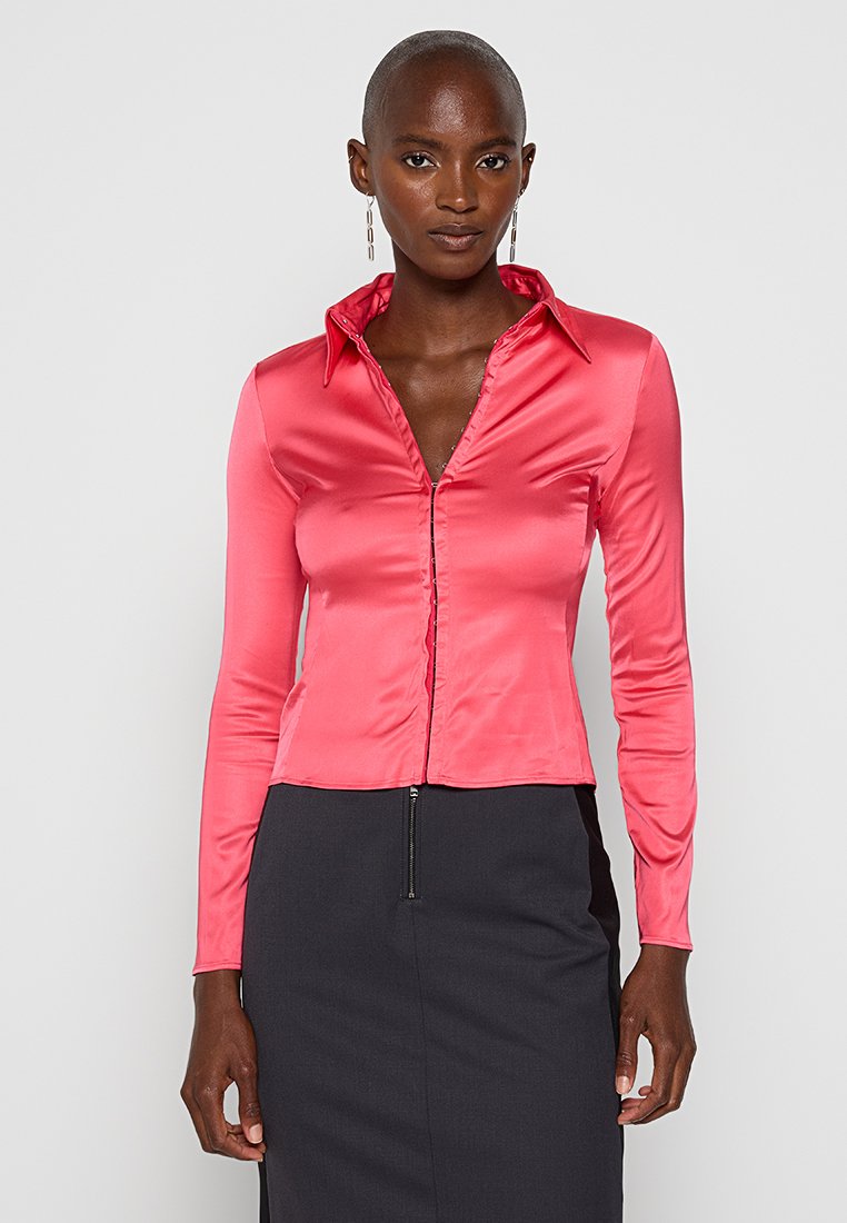 Diesel Overhemdblouse donkerroze