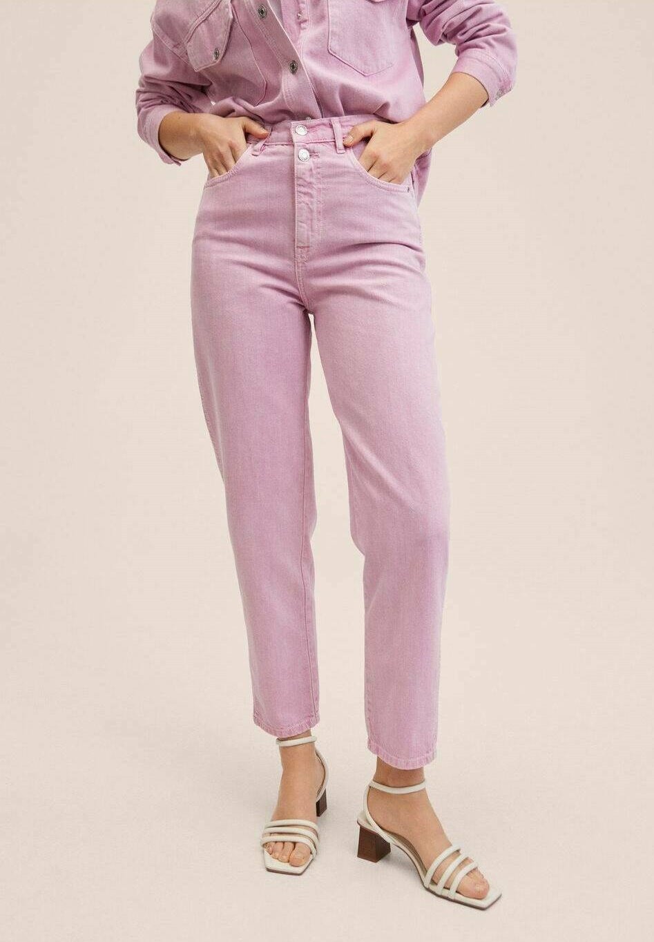 Mango AIMEE - Vaqueros rectos - rose/rosa - Zalando.es