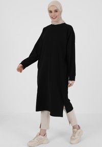 Modanisa CREW NECK - REFKA - Tuniek - black