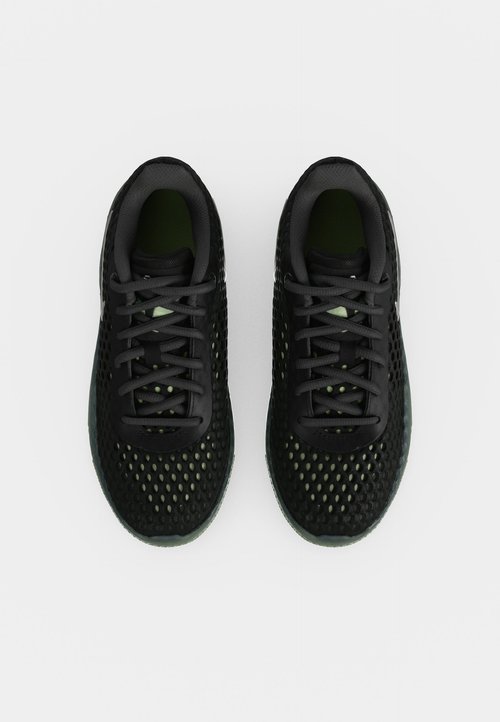 Nike LEBRON WITNESS X KC GS UNISEX - Basketball shoes - black/metallic silver-coloured/barely volt/steam/iron grey — photo 5
