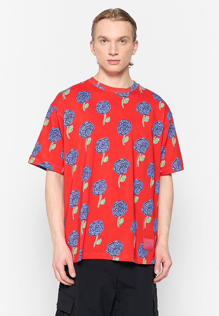 Versace Jeans Couture T-shirt print rood