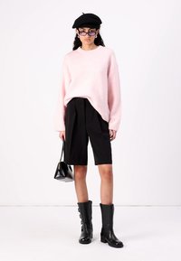 Gina Tricot CREW NECK - Πουλόβερ - primrose pink