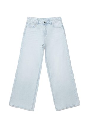 Wide leg - light-blue denim