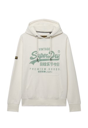 Superdry & Co, SUPERDRY VINTAGE LOGO CLASSIC HOODIE.. - Kapuzenpullover - winter white