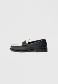 PENNY CRUST - Slip-ons - black/white