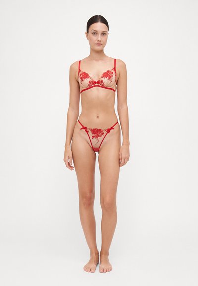 Agent Provocateur ELVIE BRA - Grudnjak sa žicom - red/sand