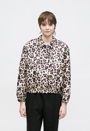BENTE LEOPARD JACKET - Giacca da mezza stagione - beige