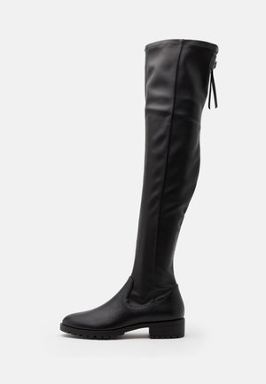 Over-the-knee boots - black