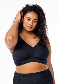 Zizzi MIT VOLLER ABDECKUNG - Bikiinide ülaosa - black