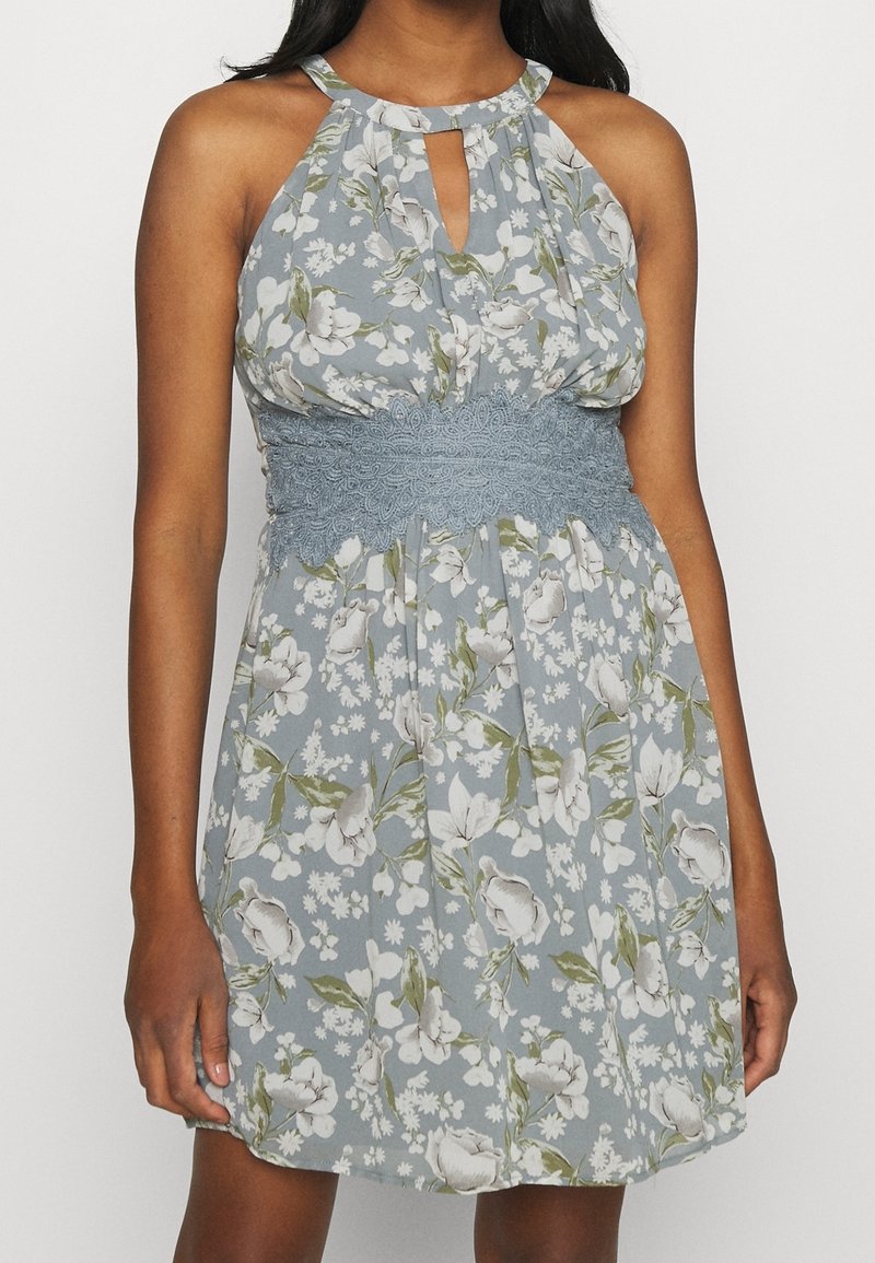 VILA Cocktailklänning - light blue