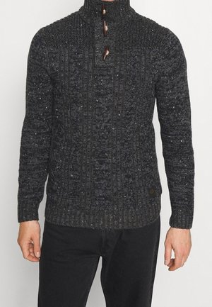 Strickpullover - black