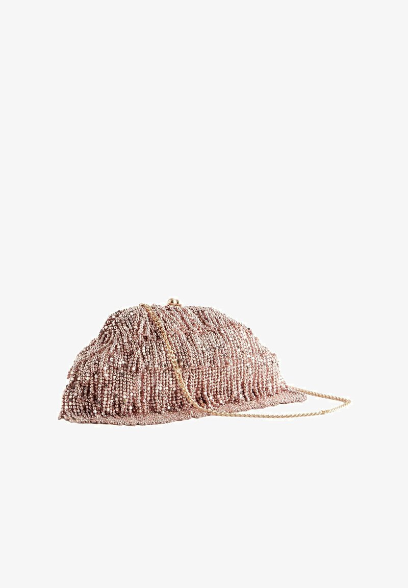 Next FRINGE BEADED - Pikkulaukku - pink