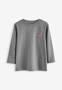 Next 4 PACK REGULAR FIT - Tops ar garām piedurknēm - grey brown woodland animal