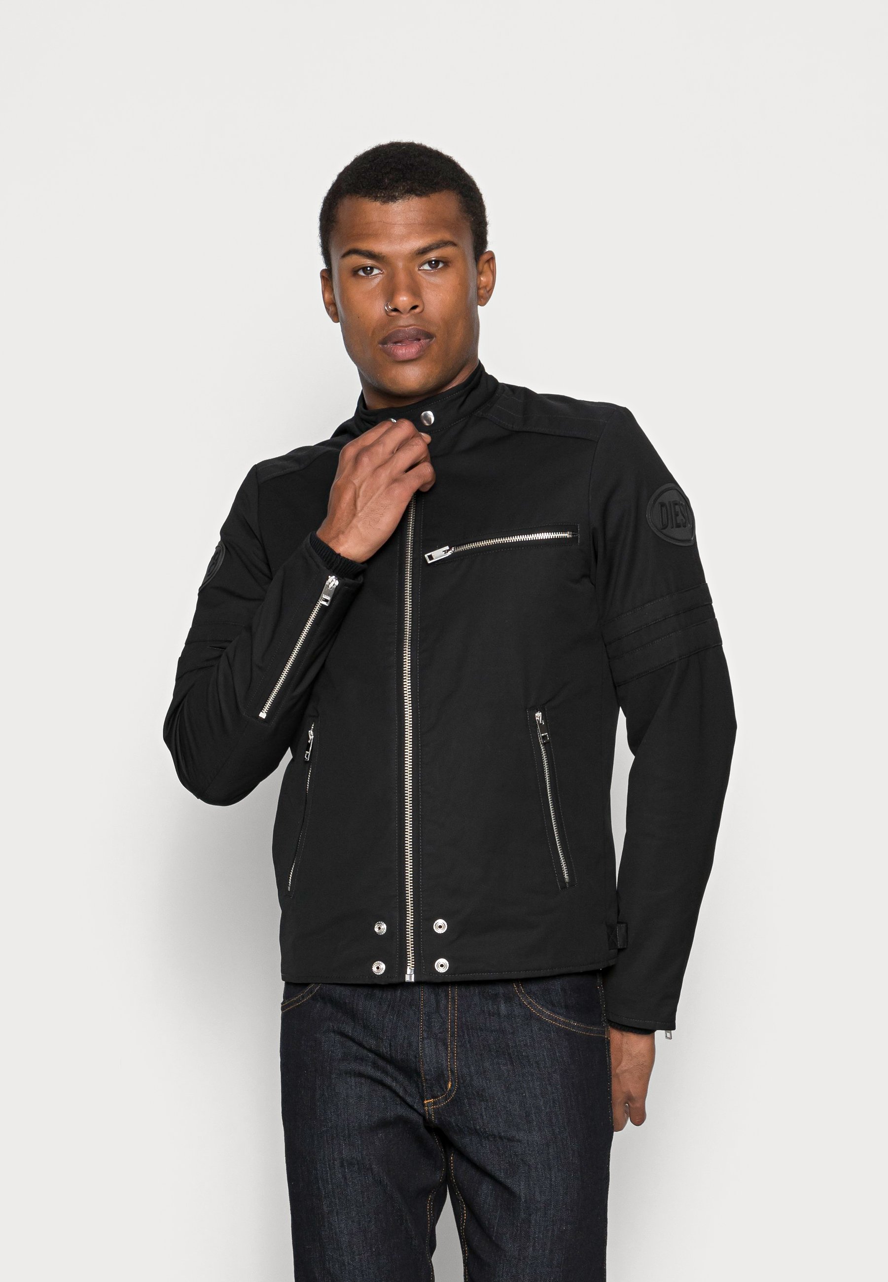 diesel black jacket