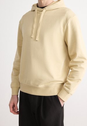 Felpa con cappuccio - beige