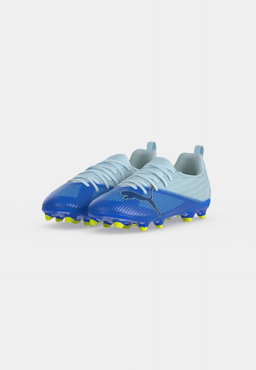PUMA ULTRA 7 MATCH FG/AG JR UNISEX - Football boots artificial grass - ultra blue/icy blue/black/lime squeeze — photo 3