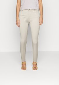 edc by Esprit MEDIUM RISE CROPPED - Calças de ganga de corte skinny - sand