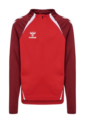 Hummel T-shirt à manches longues - true red maroon