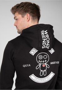 Wrong Friends VERONA - Sudadera con cremallera - zwart