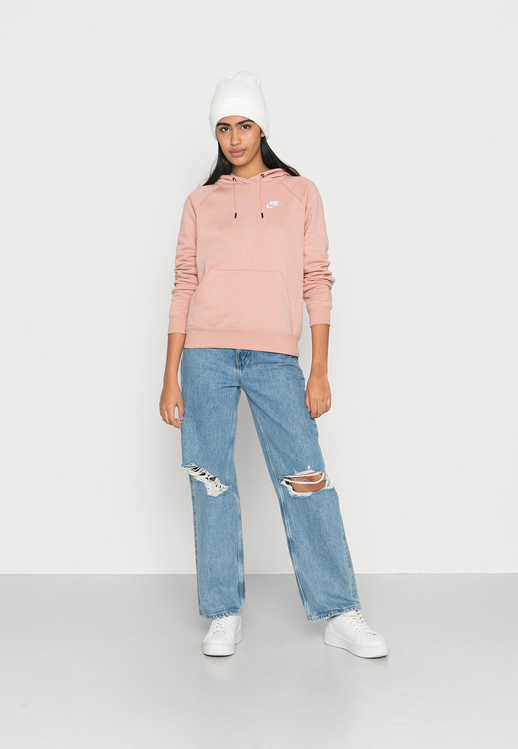 Nike Sportswear HOODIE - Hoodie - rose 