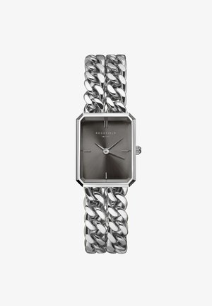 Rosefield, THE OCTAGON XS DOUBLE CHAIN STUDIO EDITION - Uhr - Silver-coloured