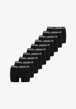 Head, 10 PACK - Lange Boxershorts - schwarz