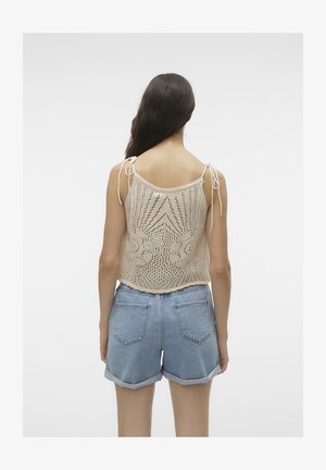 VERO MODA Vmefie SL Top Vestaglia Donna - Stampa Floreale, Dettaglio Incrociato Sul Retro, Ideale Per L'Estate