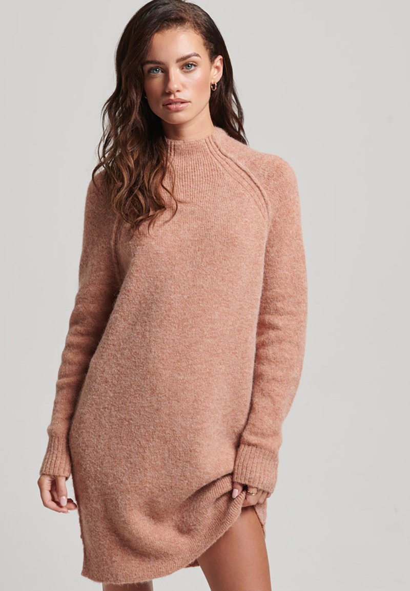 sweetest joy half zip fleece pullover | deep camel main image 0