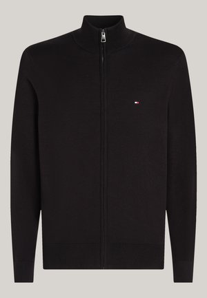 Tommy Hilfiger, ESSENTIAL ZIP - Chaqueta de punto - black