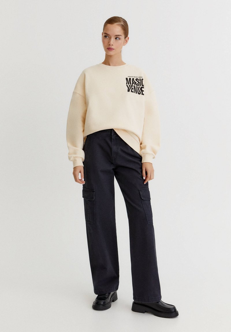 Damen Sweatshirts | PULL&BEAR Sweatshirt offwhite - RQ53212 Damen Sweatshirts | PULL&BEAR Sweatshirt offwhite - RQ53212