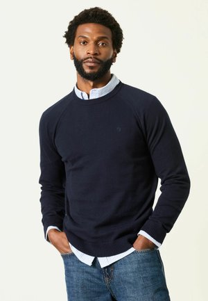 FatFace, CREW NECK KNITTED JUMPER - Strickpullover - navy
