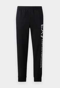 TRAIN LOGO SERIES PANTS - Joggebukse - black/white