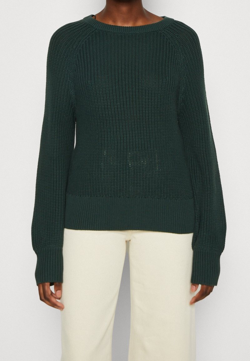 TOM TAILOR DENIM Stickad tröja - dark green