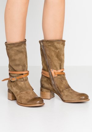 Bottes de cowboy / motard - khaki