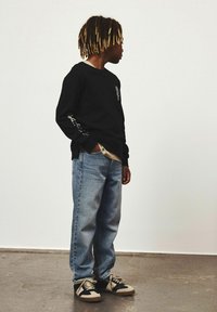 Name it Tiesaus kirpimo džinsai - dark blue denim