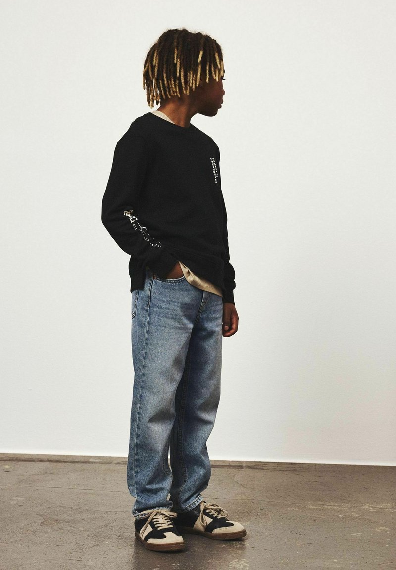 Name it Tiesaus kirpimo džinsai - dark blue denim