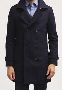Pier One Abrigo corto - dark blue