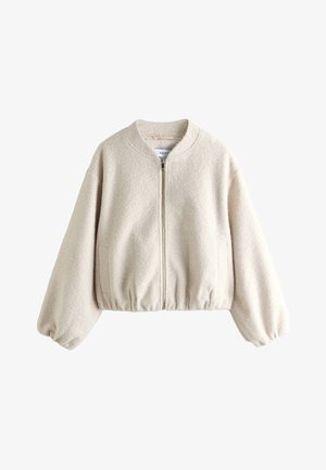 Next, REGULAR FIT - COATIGAN - Fleecejas - cream