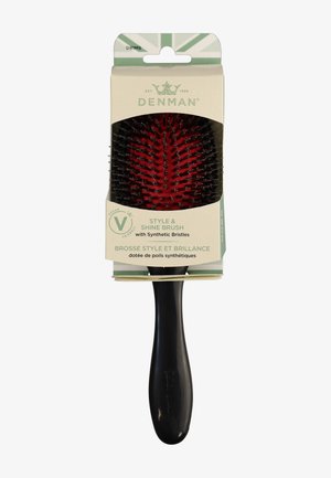 D81M STYLE & SHINE BRUSH WITH SYNTHETIC BRISTLES (VEGAN-FRIENDLY - Brosse - black