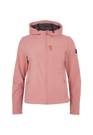 Soft shell jacket - light pink