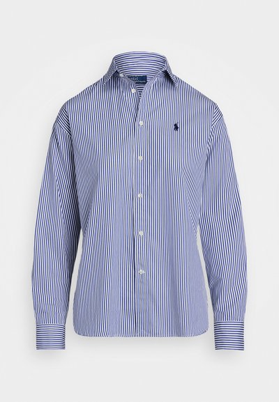Polo Ralph Lauren RELAXED FIT STRIPED COTTON SHIRT - Pogājama blūze - navy/white