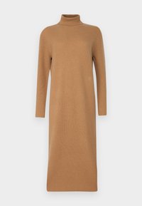 ROLL NECK DRESS - Džemperkleita - classic khaki