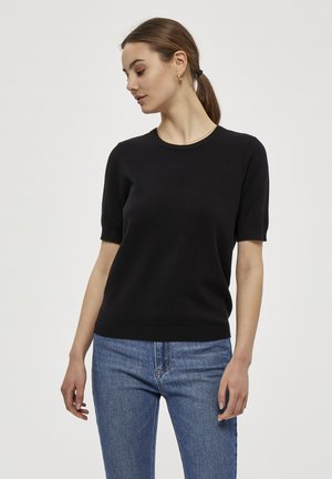 PCTANA - T-Shirt basic - black