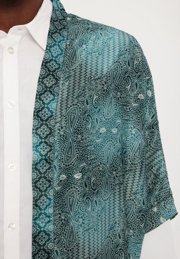 KIMONO UNISEX - Button-down blouse - aquamarine4