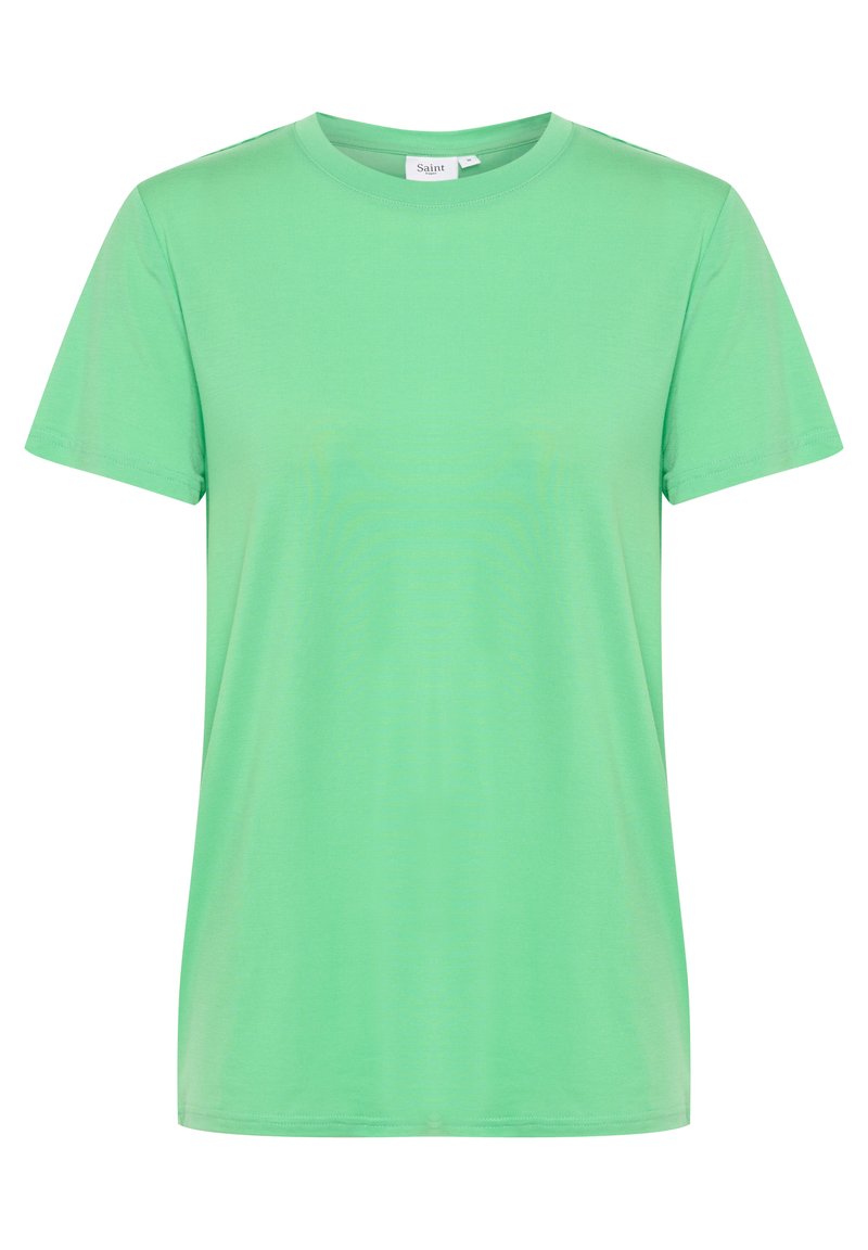 Saint Tropez T-shirt basic lichtgroen Saint Tropez T-shirt basic lichtgroen